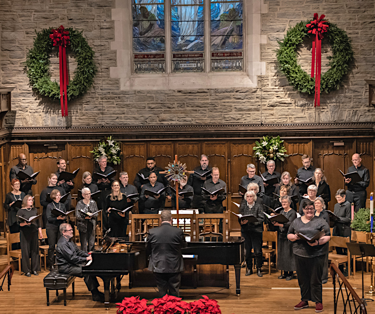 Westminster Choir performs a concert
